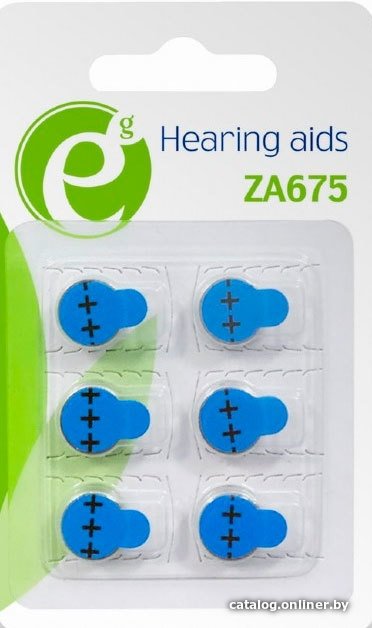 Батарейка EnerGenie ZA675 6 шт EG-BA-ZA675-01