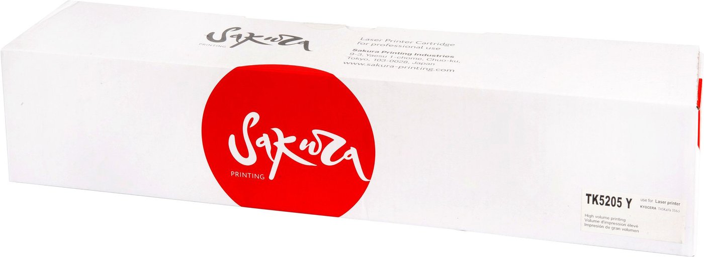 

Картридж Sakura Printing SATK5205Y (аналог Kyocera Mita TK5205Y)