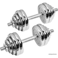 Набор гантелей с соединительным грифом  Alpin DB-30кг