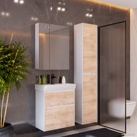  Lemark Шкаф с зеркалом Universal 70 LM70ZS-U (белый глянец)