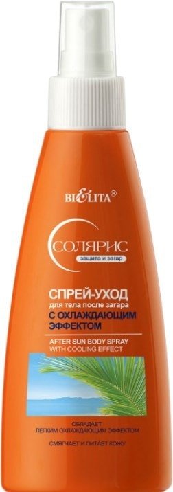 

Спрей после загара Belita Спрей-уход для тела после загара с охлаждающим эффектом 150 мл