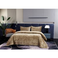 Набор текстиля для спальни Sofi De MarkO Деварта 240x260 Пок-Дв-240x260б (бежевый)