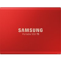 Внешний накопитель Samsung T5 500GB (красный)