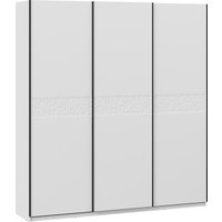 Шкаф-купе Трия Оскар Скания Т2 2100 268753 (ручка черная/белый снег/белый снег/белый матовый)