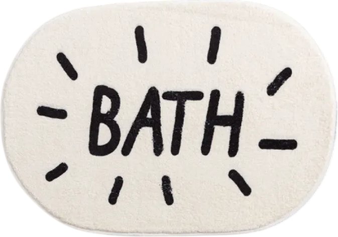 

Коврик для ванной Illu 50x80 xb24123032 (овал Bath)