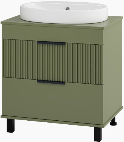 Brevita Тумба под умывальник Enfida 70 ENF-06070-0842Я (зеленый матовый)