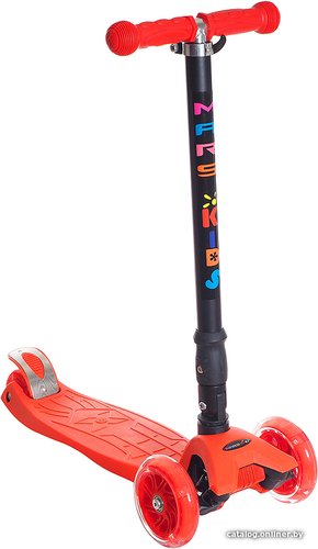 Трехколесный самокат SunColor Mars Kids Maxi Light (красный)