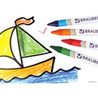 Восковые мелки BRAUBERG Пифагор 222961 (6 цв)