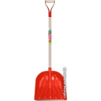Лопата для уборки снега БелЦентроМаш 1726-Ч (красный)