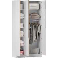 Шкаф распашной ЭлиГард Aura 3Dа (белый)