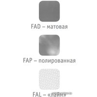 Кухонная мойка Ukinox Фаворит FAL490 --GT8K 0C- (с сифоном)