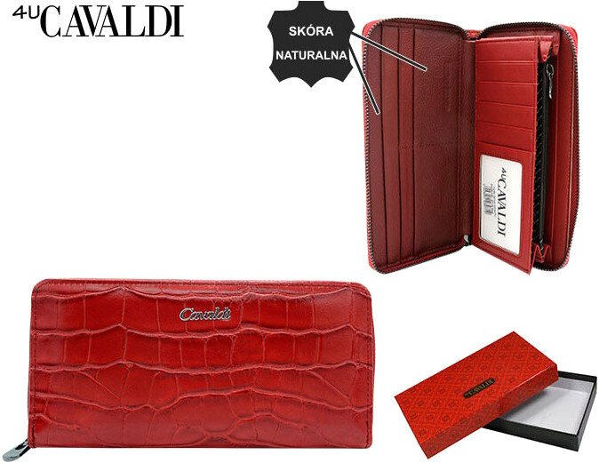 

Портмоне Cedar 4U Cavaldi PX25-CR (карамель)