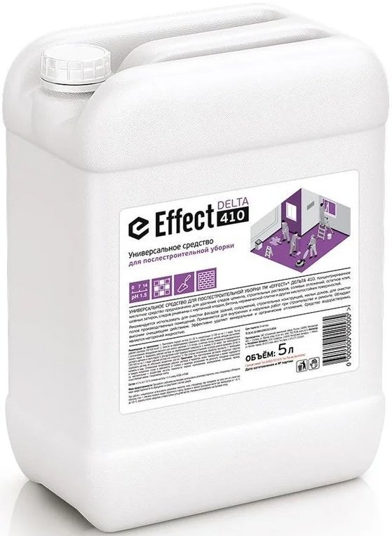 

Средство после ремонта Effect Дельта 410 5 л