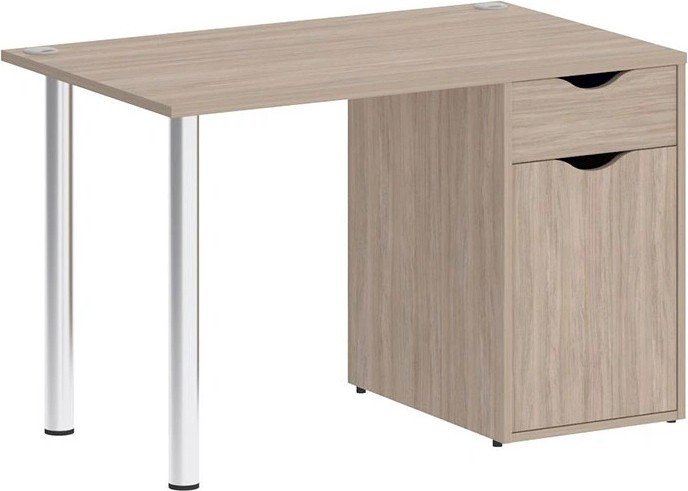 

Стол Riva Home Office VR.SP-3-118.1 Silver (дуб аттик)