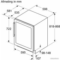 Винный шкаф Siemens iQ500 KU21WAHG0