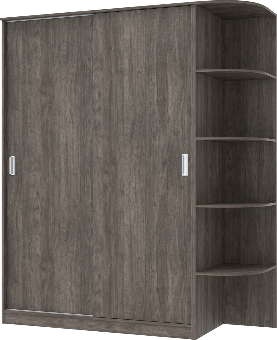 

Шкаф-купе Кортекс-мебель Лагуна ШК05-00 (орех элия, правая консоль)