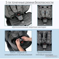 Детское автокресло Kitelli Stello Isofix ST-3 (серый)