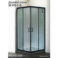 Душевой уголок Bravat RB9095HPD-C-BL 90x95