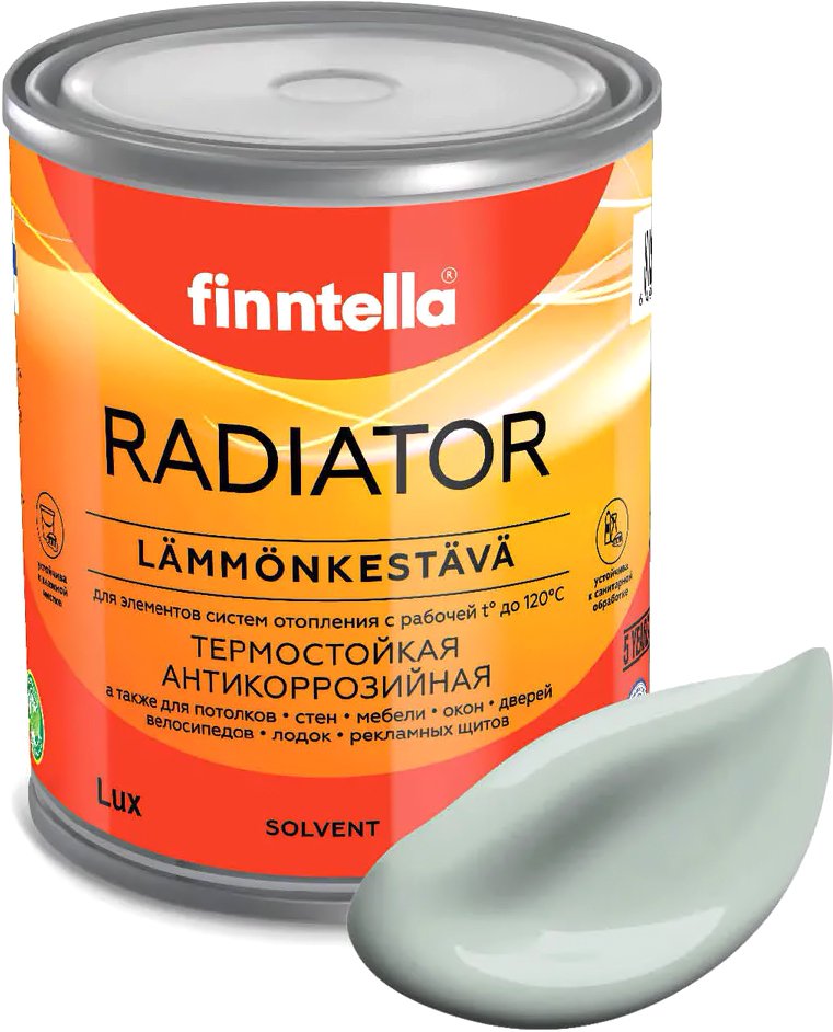 

Краска Finntella Radiator Aave F-19-1-3-FL044 2.7 л (серо-зеленый)