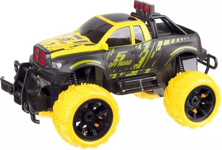 

Автомодель Crossbot Джип Трофи Мастер 870597 (черный/желтый)