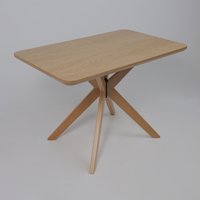 Кухонный стол Оримэкс Сити 1100x700 (светлый бук без тонировки/светлый бук)