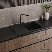 Кухонная мойка Teymi Hanna 75x50 T120113 (черный матовый)