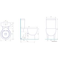 Унитаз напольный Kirovit Олимп