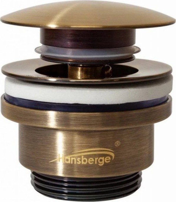 Донный клапан Hansberge H107 (бронза)