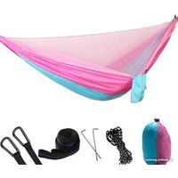 Туристический гамак Sundays OG1320FN (розовый/синий)