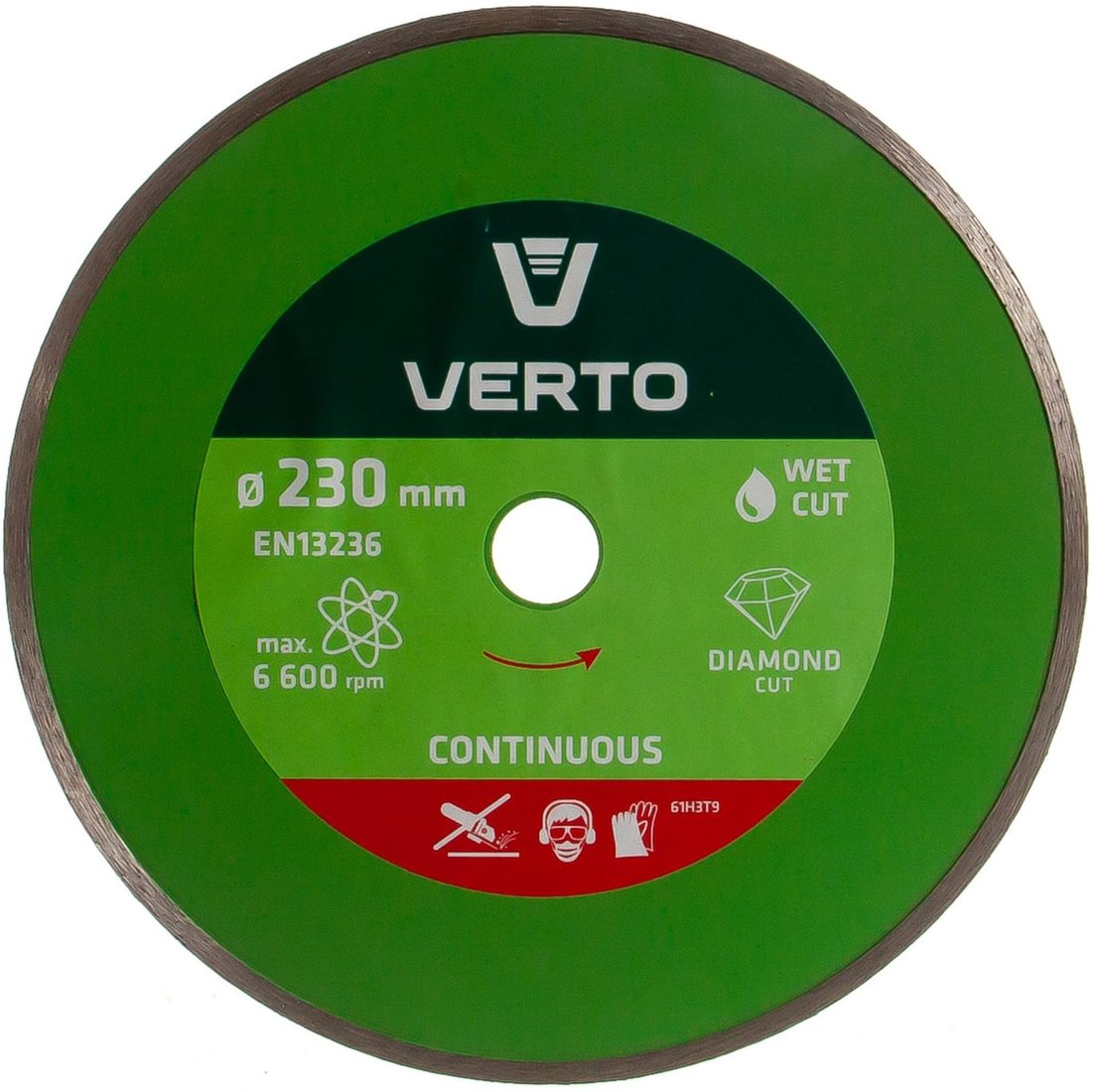 

Отрезной диск алмазный Verto 61H3T9