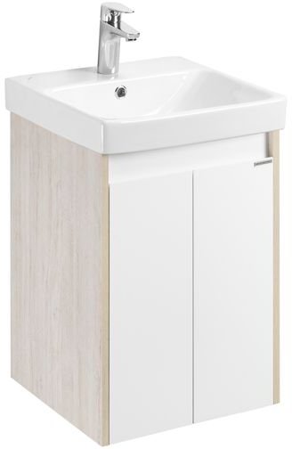 

Акватон Тумба с умывальником Сканди Doors 45 1A2787K0SDB20 (белый/дуб верона)