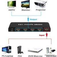 Разветвитель USBTOP 1x4 HDMI Splitter V1.4 Full Ultra HD 4K/2K 1080P поддержка 3D