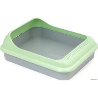 Туалет-лоток Альтернатива Барсик М6931 (зеленый)