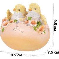 Статуэтка Elan Gallery Цыплята и яйцо 210219