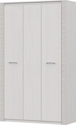 Шкаф распашной SV-Мебель Гамма 20 трехствор. комбин. (ясень анкор светлый/сандал светлый)