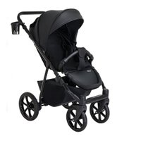 Универсальная коляска Pituso Tossa 2 в 1 (кожа, black)