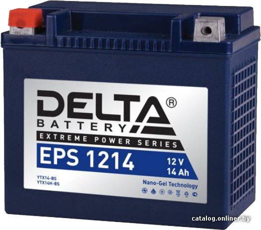 Мотоциклетный аккумулятор Delta EPS 1214 (14 А·ч)