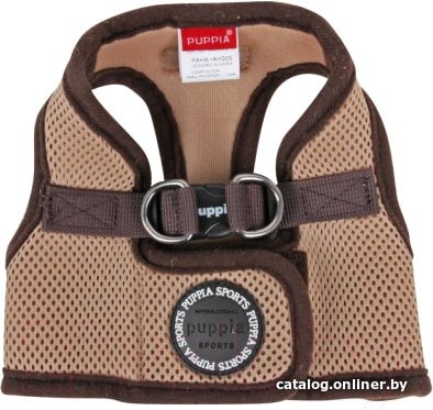 Шлейка-жилетка Puppia Soft Vest PAHA-AH305-BR-XS (коричневый)
