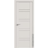 Межкомнатная дверь ProfilDoors 2.80U L 80x200 (дарквайт, стекло белый триплекс)