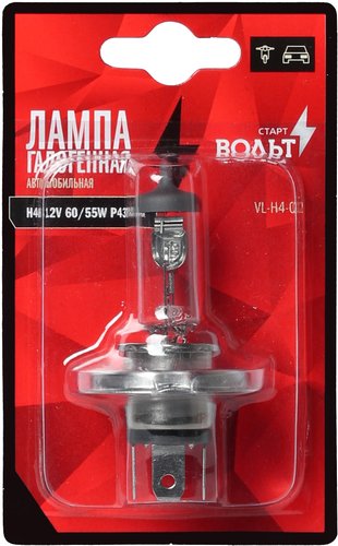Галогенная лампа СтартВольт H4 VL-H4-02 1шт