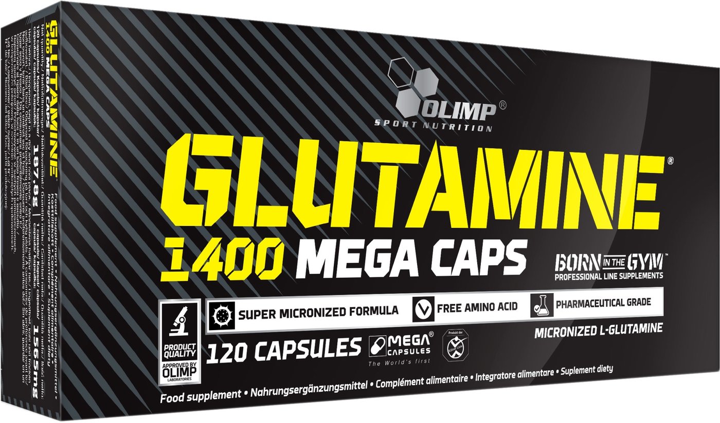 

L-глютамин Olimp Glutamine 1400 Mega Caps (120 капсул)