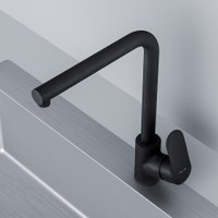 Кухонная мойка БелЭворс Styl R + Like F8005022 (черный)