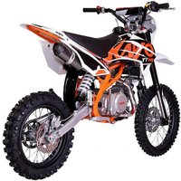 Мотоцикл Kayo Basic TT140 17/14 KRZ (черный/оранжевый)