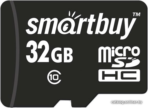 Карта памяти SmartBuy microSDHC SB32GBSDCL10-00LE 32GB