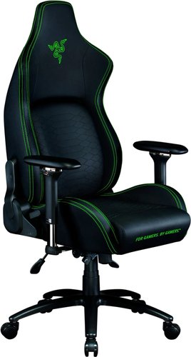 Игровое (геймерское) кресло Razer Iskur XL (черный/зеленый)