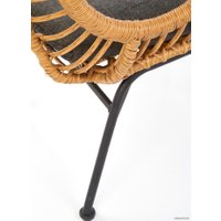 Садовый диван Halmar Ikaro XL (натуральный/черный)