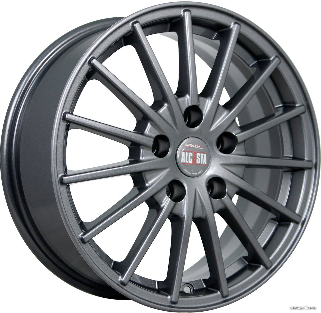 Литые диски Alcasta M60 16x6.5 5x108мм DIA 63.35мм ET 45мм Graphite