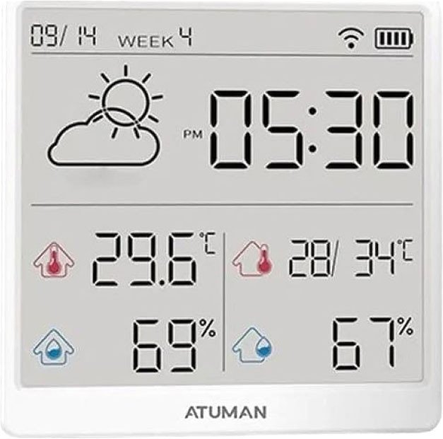 

Термогигрометр Atuman Duka TH3