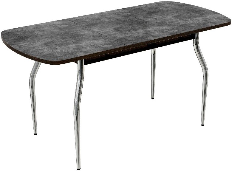 

Кухонный стол ВВР ЛДСП Раздвижной (камень темный/изогнутое)