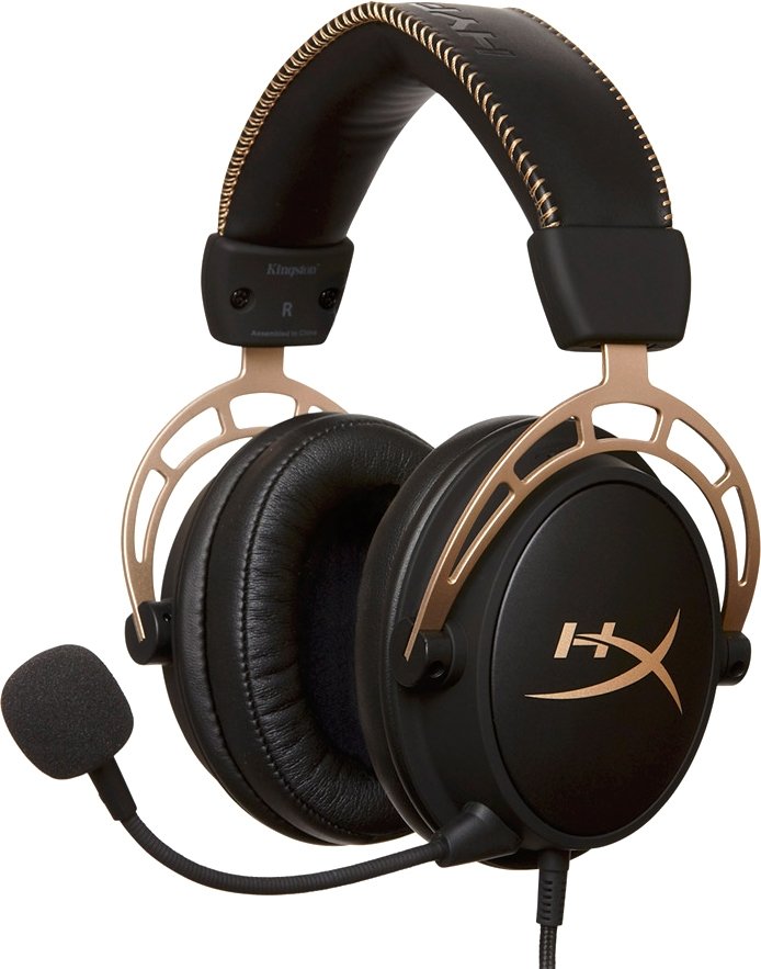 

Наушники HyperX Cloud Alpha (черный/золотистый)